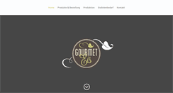 Desktop Screenshot of gourmet-eis.com